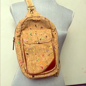 Cork crossbody bag